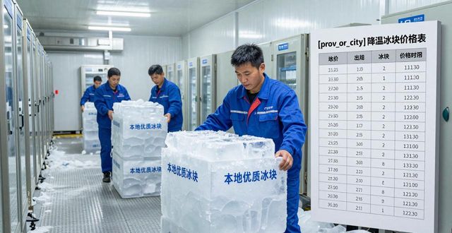 成都武候降温冰块多少钱一吨?本地制冰厂报价来了
